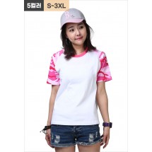 밀리터리 패턴 라그랑 반팔