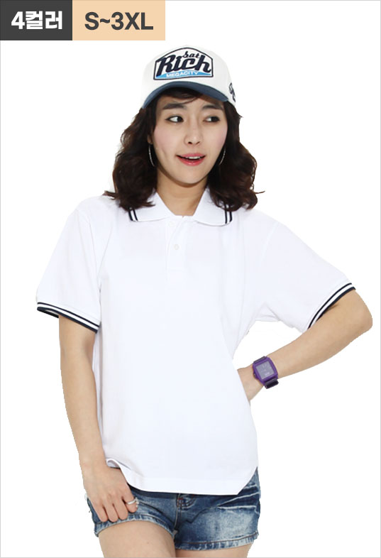 순면 40수 캐주얼 폴로 반팔